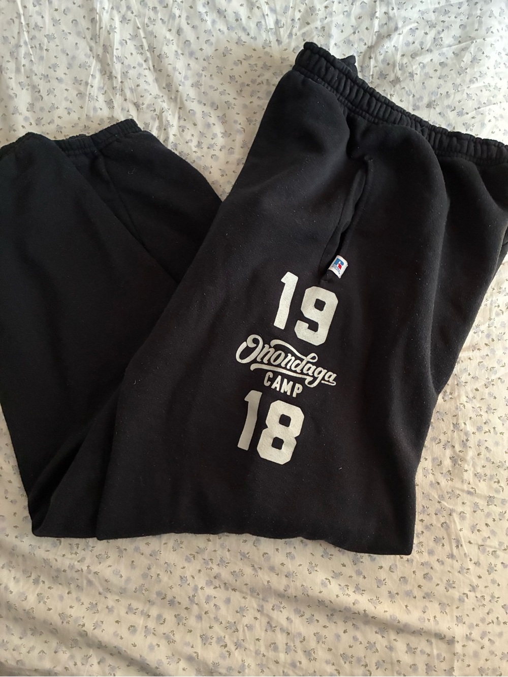 Onondaga Camp Black Sweatpants
